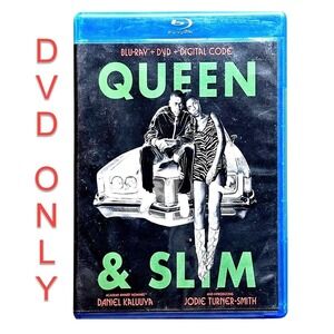 Queen & Slim DVD Only Daniel Kaluuya Crime Drama Movie Universal Pictures Disc
